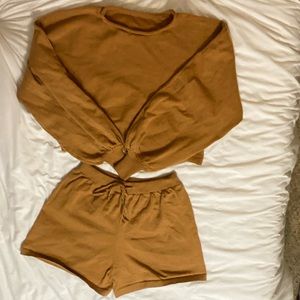 Unbranded | Knit Two Piece Lounge Outfit Set